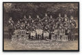 Kent Westerham Home Counties Brigade Rfa Trumpet Band 1915 Vintage A4 Photo Print