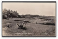 Kent Whitstable West Beach Family In Deckchairs & Children Digging Vintage A4 Photo Print