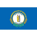 Kentucky Flag N4130 A4 Photo Print