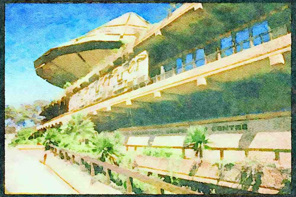 Kenya Africa 253018 Kenyatta Conference Centre A4 Limited Edition Watercolour Print