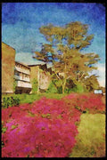 Kenya Africa 253022 University Of Nairobi A4 Limited Edition Watercolour Print