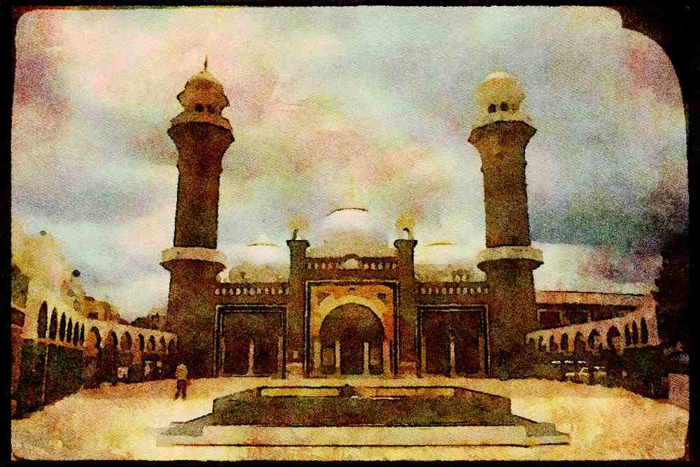 Kenya Africa 253056 Islamic Mosques, Nairobi A4 Limited Edition Watercolour Print