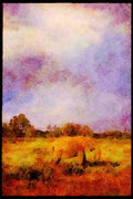 Kenya Africa 253078 Elephant And Rainbow A4 Limited Edition Watercolour Print