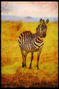 Kenya Africa 253086 Zebra A4 Limited Edition Watercolour Print