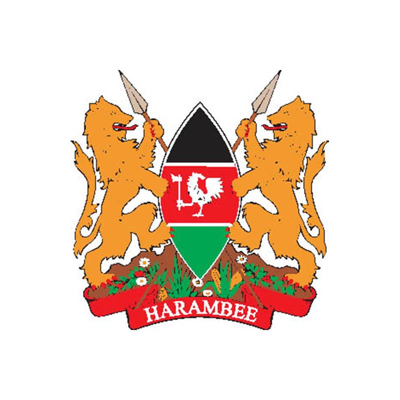 Kenya Coat Of Arms Coa N3976 A4 Photo Print