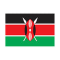Kenya Flag N1775 A4 Photo Print
