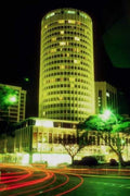 Kenya Honolulu Night Cityscape A4 Photo Print