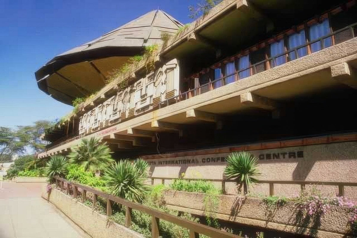 Kenya Kibera Conference Centre A4 Photo Print