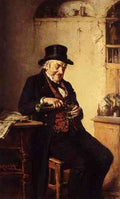 Kern Hermann The Thirsty Reader A4 Photo Print