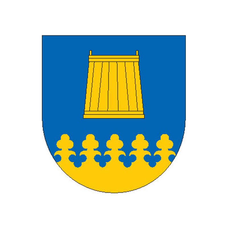 Kernu Vald Coat Of Arms N2859 A4 Photo Print
