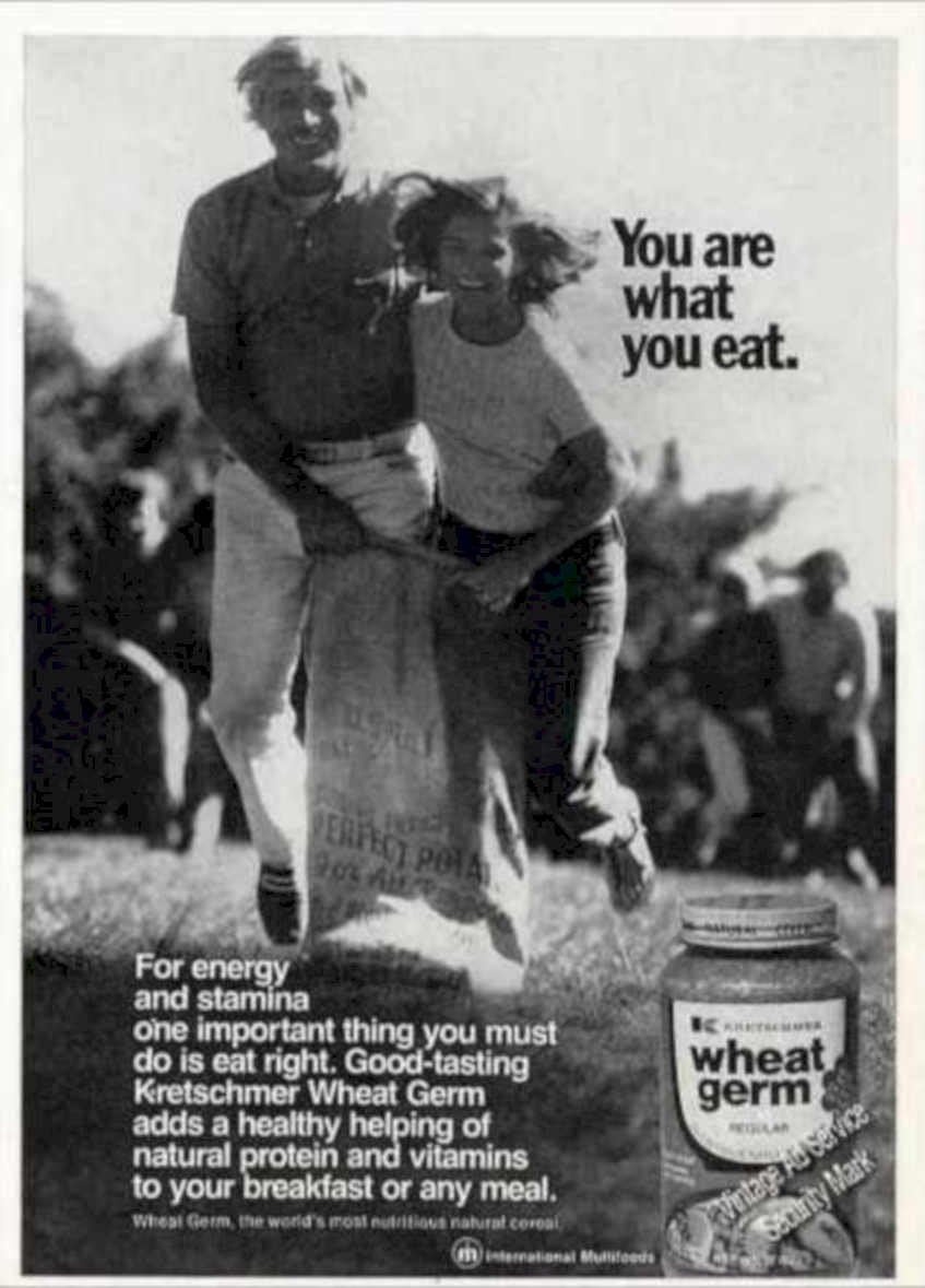 Ketschmer Wheat Germ Vintage Retro Advert Ads A4 Photo Print