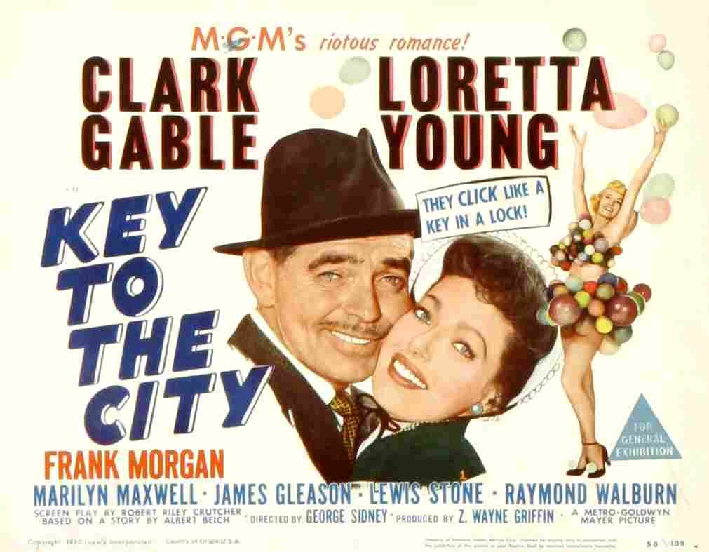 Key to the City 02  film star poster A4 Photo Print