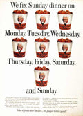 Kfc Chicken Buckets Vintage Retro Advert Ads A4 Photo Print