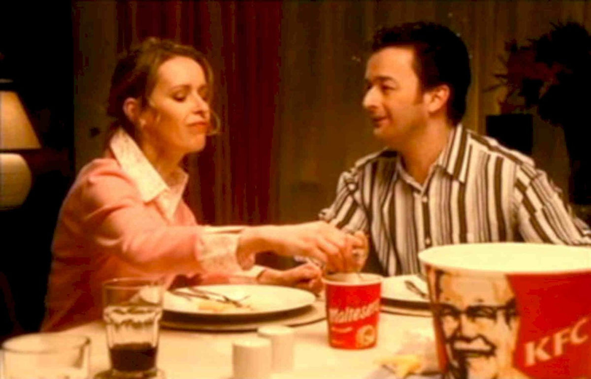 Kfc Dinner Couple Vintage Retro Advert Poster A4 Photo Print