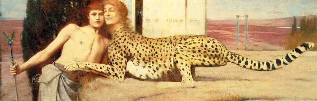 Khnopff Fernand Belgian 1858 19214 Art A4 Photo Print UK