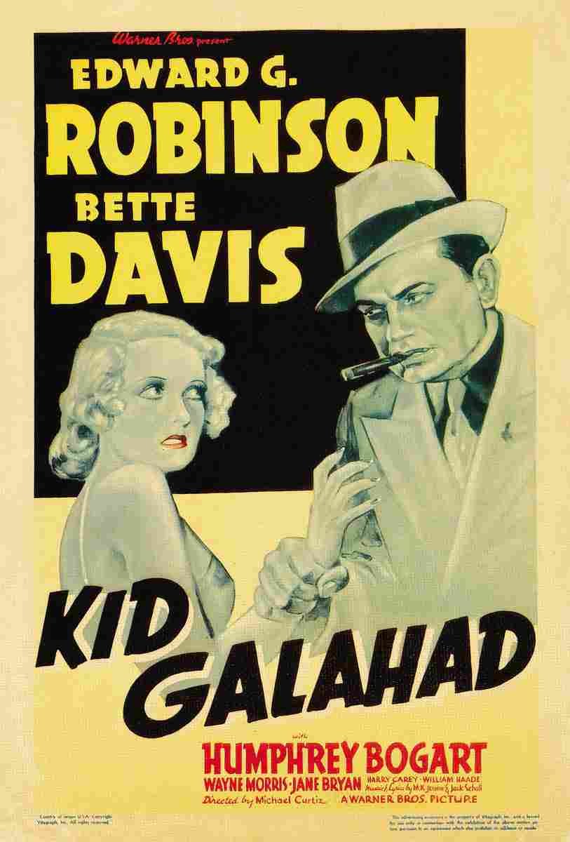 Kid Galahad 1937 01  film star poster A4 Photo Print