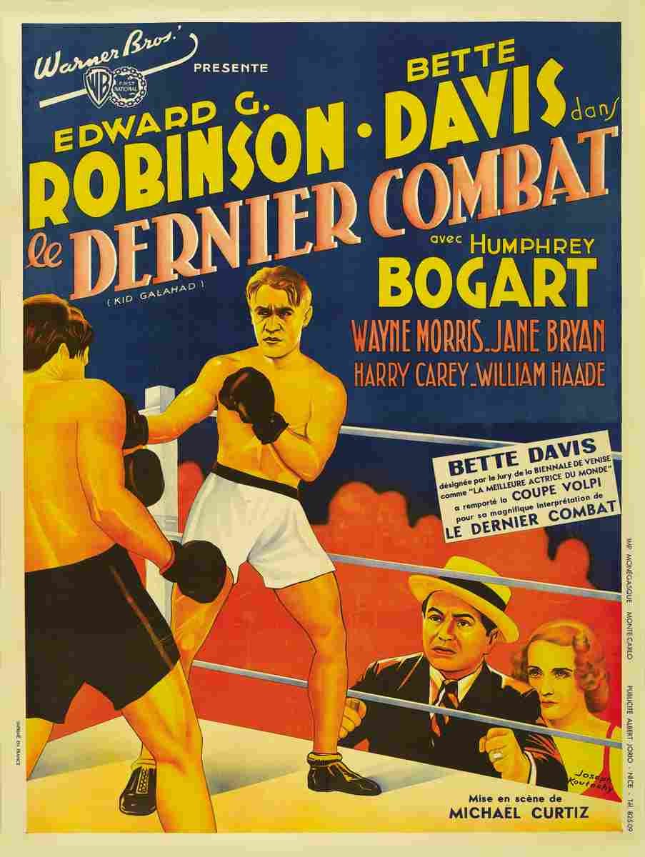 Kid Galahad 1937 05  film star poster A4 Photo Print