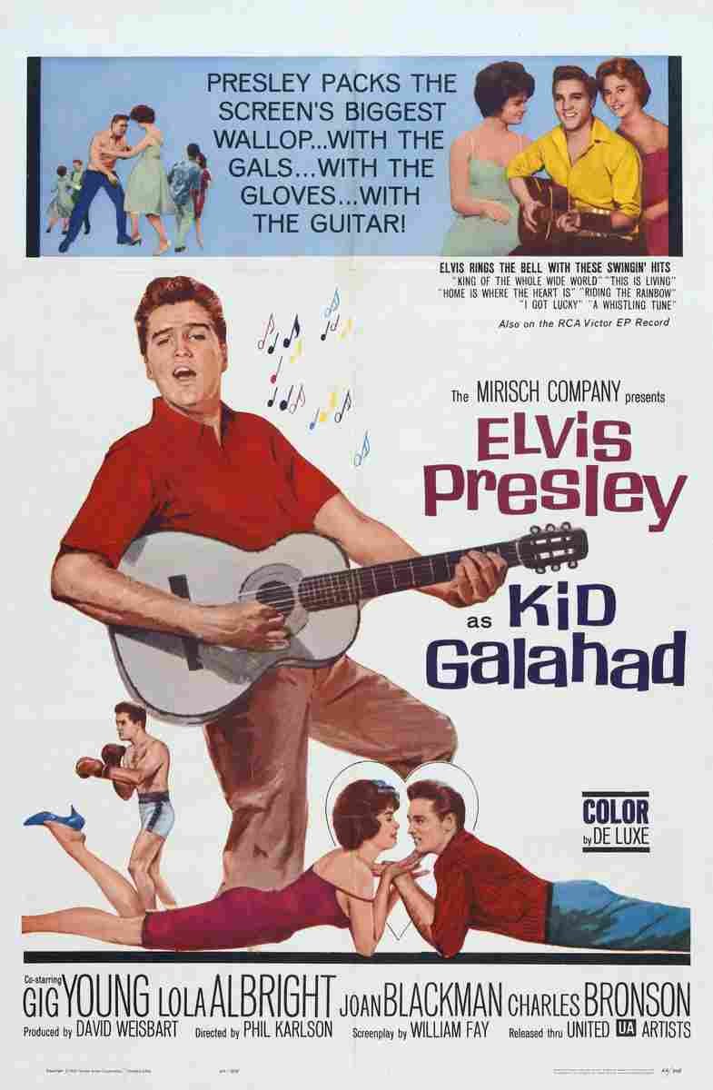 Kid Galahad 1962 01  film star poster A4 Photo Print