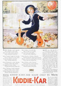 Kiddie Kar Tricycle Vintage Retro Advert Ads A4 Photo Print