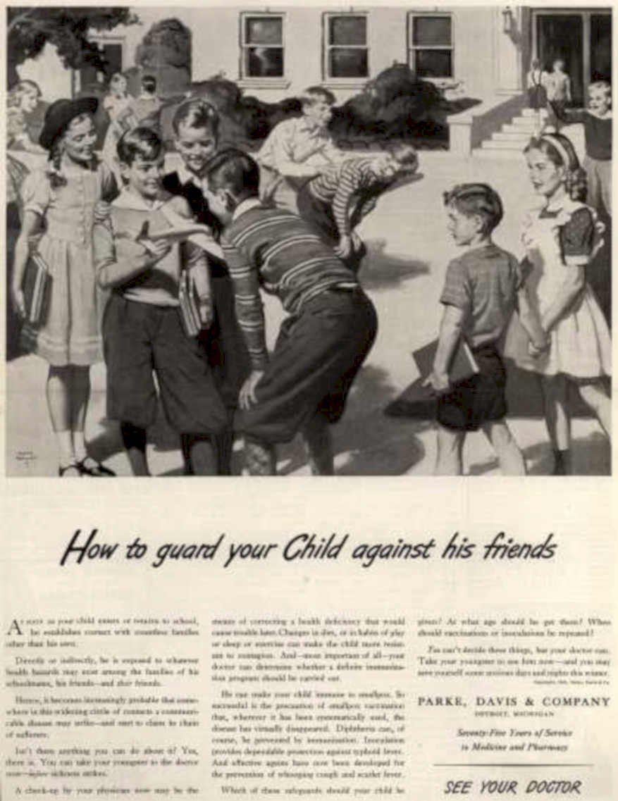 Kids Tip Pot Vintage Retro Advert Ads A4 Photo Print