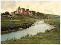 Kidwelly Castle Carmarthen Vintage A4 Photo Print