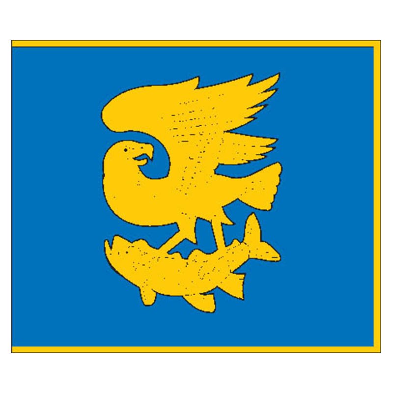 Kietavishkes City Flag N6886 A4 Photo Print