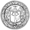 Kievmagistrat Seal N2360 A4 Photo Print
