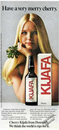 Kijafa Cherry Wine Vintage Retro Advert Ads A4 Photo Print