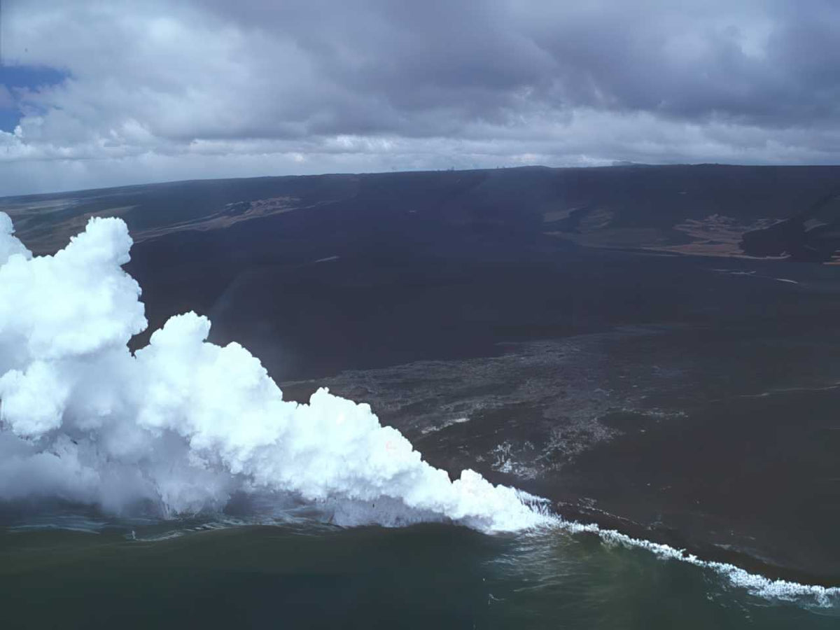 Kilauea Volcano Eruption A4 Photo Print