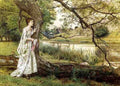 Kilburne George Goodwin On The River Bank A4 Photo Print