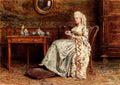 Kilburne George Goodwin Taking Tea A4 Photo Print