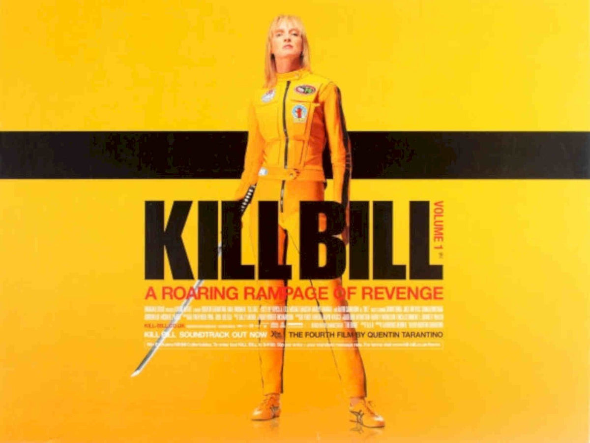 Kill Bill Volume 1 Vintage Retro Advert Poster A4 Photo Print