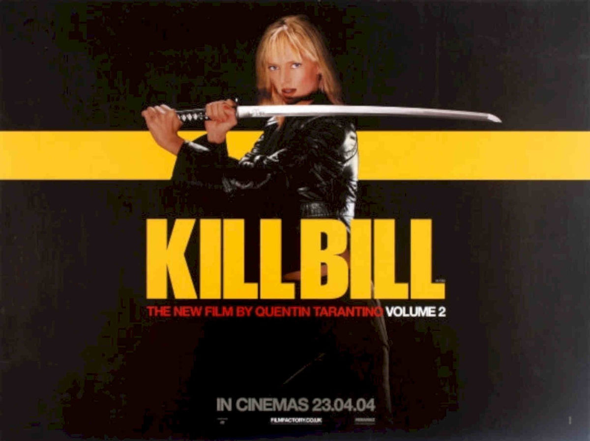 Kill Bill Volume 2 Vintage Retro Advert Poster A4 Photo Print