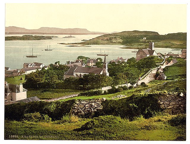 Killybegs County Donegal Vintage A4 Photo Print