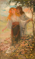 Kimon Loghi allegory of spring Art A4 Photo Print