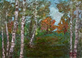 Kimon Loghi birch trees Art A4 Photo Print UK