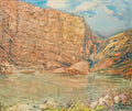 Kimon Loghi romantic landscape 1 Art A4 Photo Print