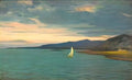Kimon Loghi romantic landscape Art A4 Photo Print