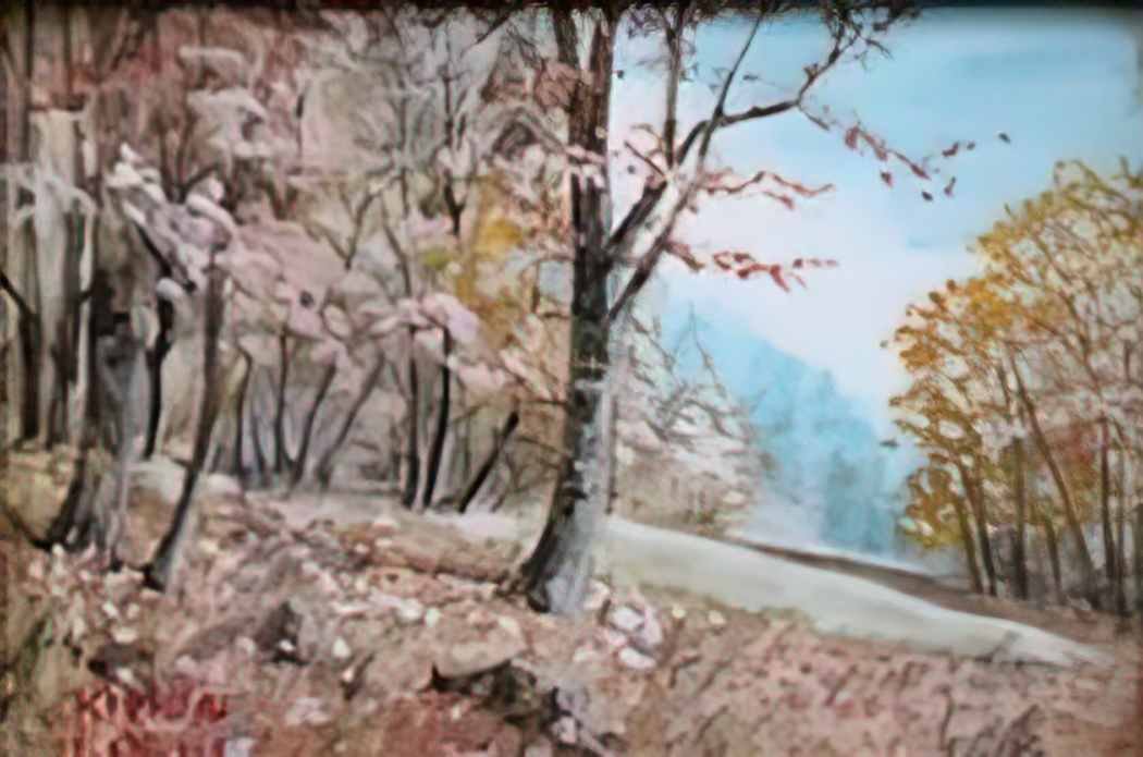 Kimon Loghi springtime Art A4 Photo Print