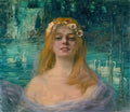 Kimon Loghi the lake fairy 1915 Art A4 Photo Print UK