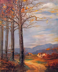 Kimon Loghi village outskirts Art A4 Photo Print
