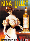 Kina Lillet Vintage Vintage Retro Advert Poster A4 Photo Print