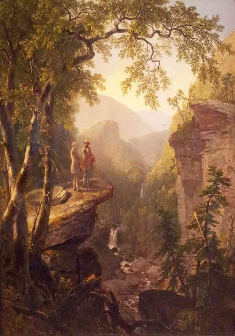 Kindred spirits Asher Brown Durand use A4 Photo Print