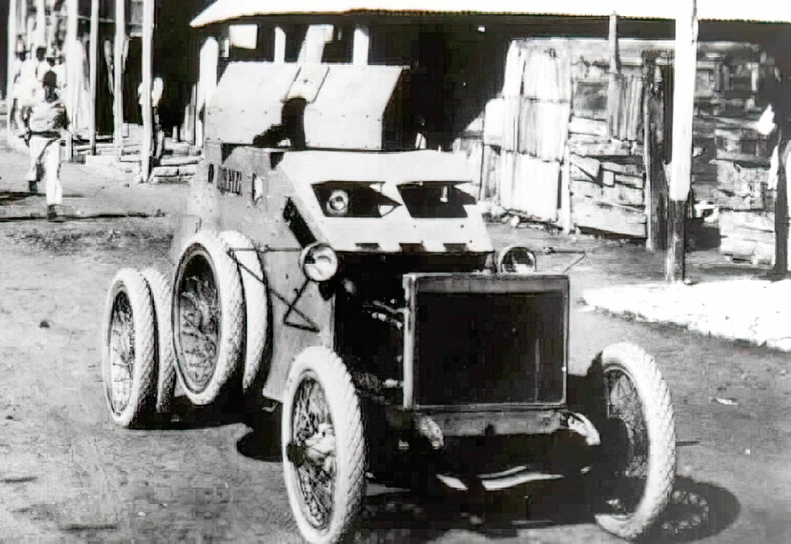 King Armored Car 2 A4 Photo Print