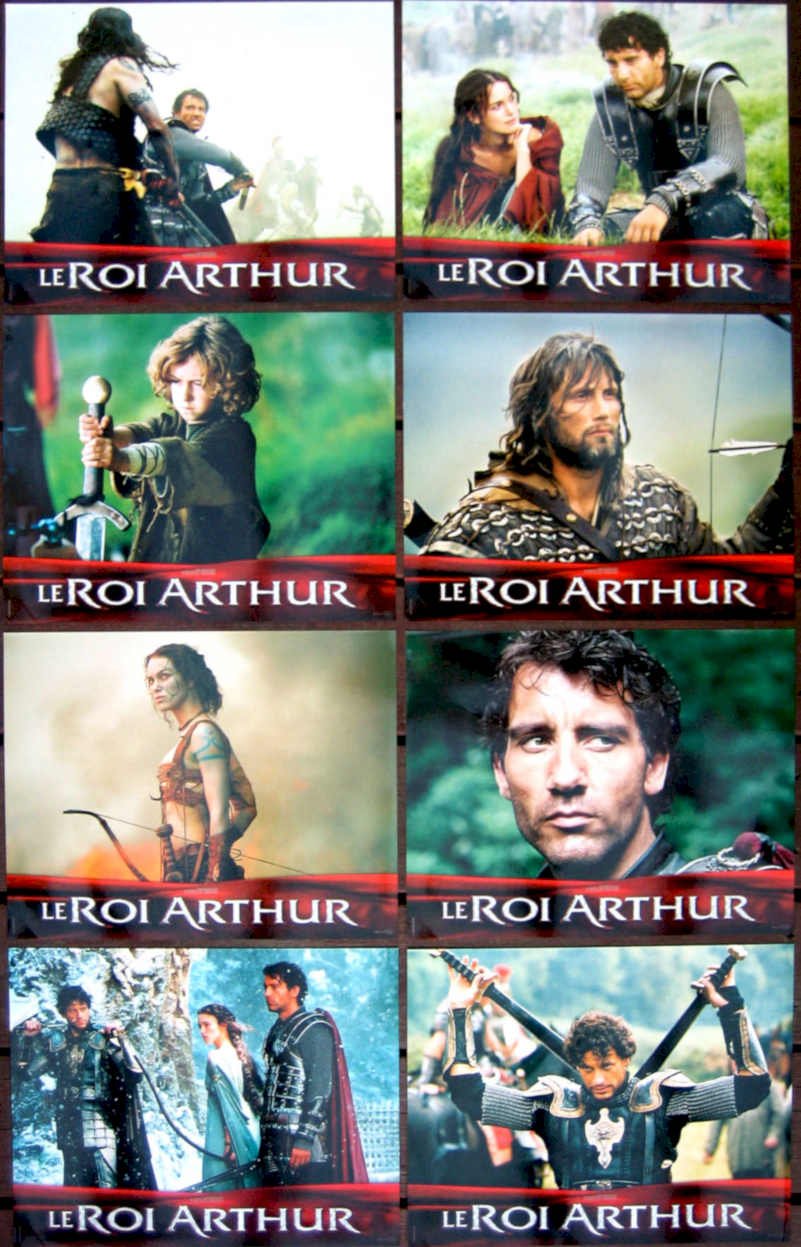 King Arthur Battle Vintage Retro Advert Poster A4 Photo Print