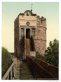 King Charles Tower Chester Vintage A4 Photo Print