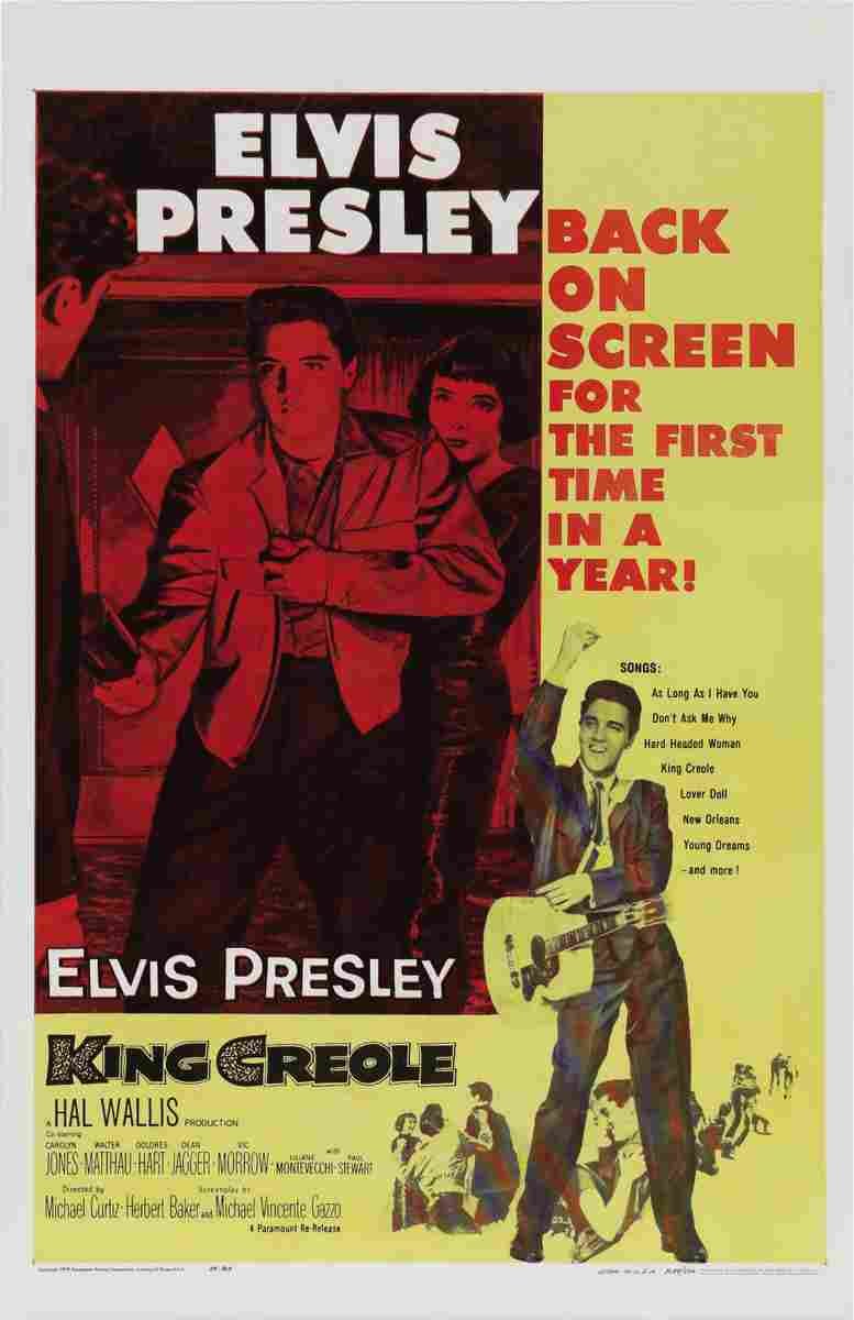 King Creole 07  film star poster A4 Photo Print
