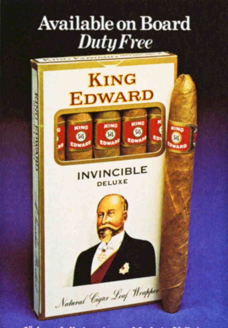 King Edward Cigar Vintage Retro Advert Poster A4 Photo Print