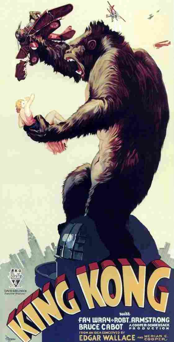 King Kong 02  film star poster A4 Photo Print