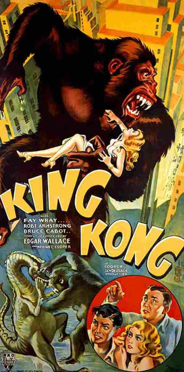 King Kong 07  film star poster A4 Photo Print